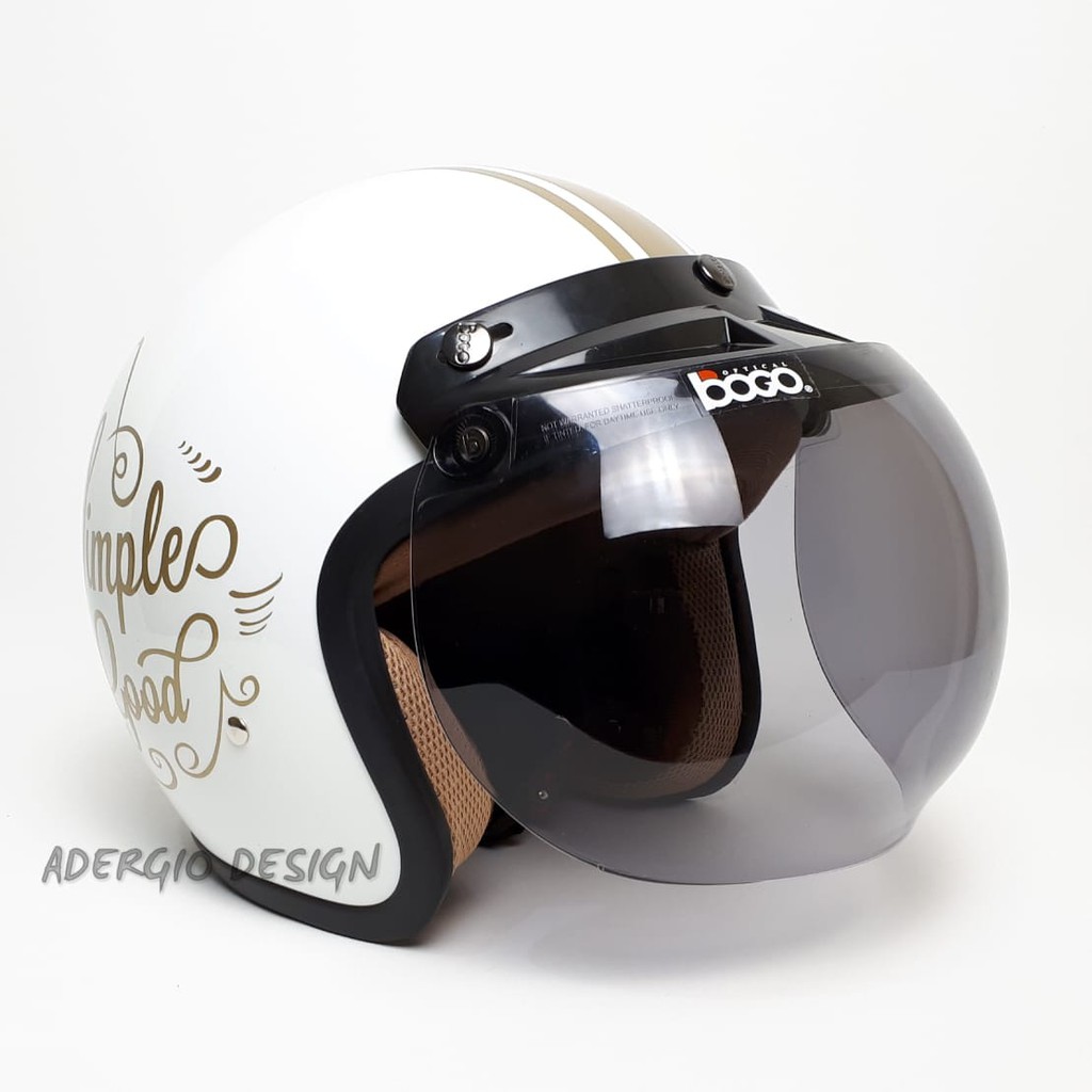 40+ Koleski Terbaik Motif Helm Bogo Simple