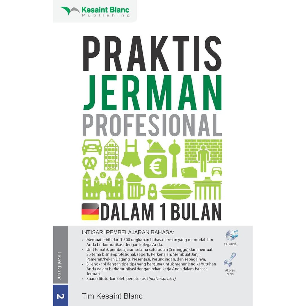 Buku Bahasa Jerman Praktis Jerman Profesional Dalam 1 Bulan