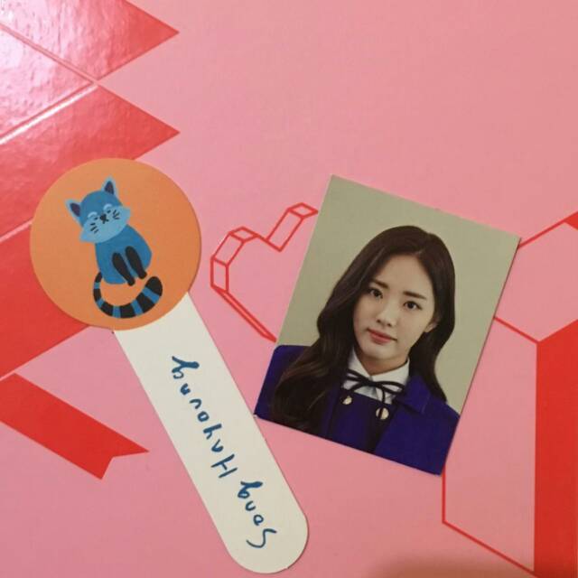 FROMIS_9 JIWON ID CARD PHOTOCARD + HAYOUNG BOOKMARK