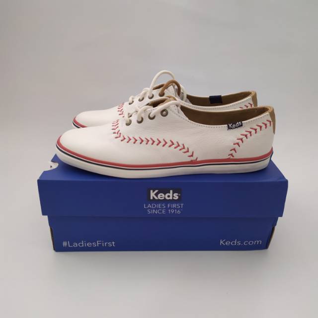 leather baseball keds