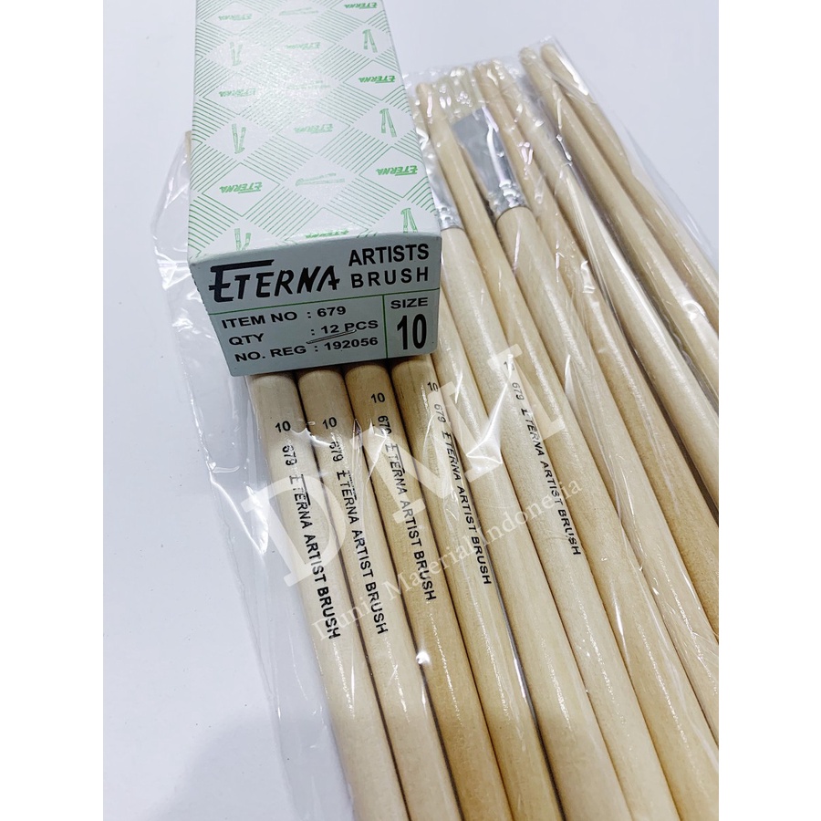 

Kuas Gambar Eterna 10 Inch | Kuas Lukis | Artist Paint Brush | ATK