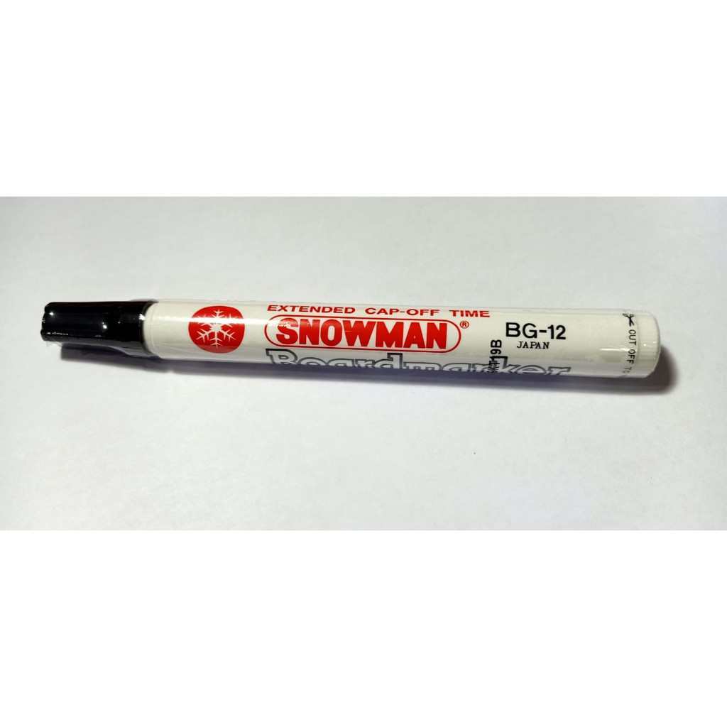 

Snowman BG-12 Whiteboard Marker Hitam / Biru / Merah ( 2 Pcs )