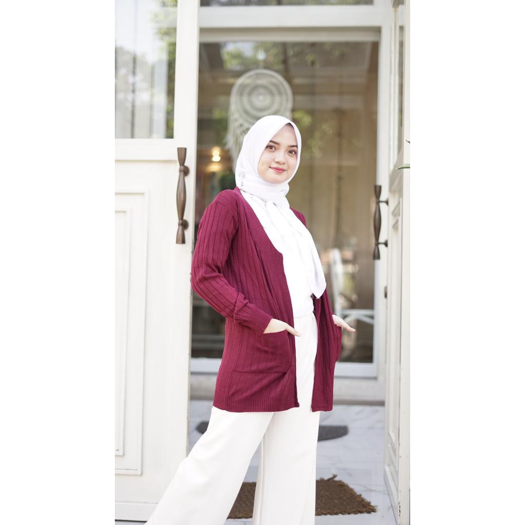 COZY CARDIGAN - FLOTTILICIOUS / OUTER  MURAH / CARDIGAN MURAH / OUTER PANJANG / GROSIR BAJU ONLINE /