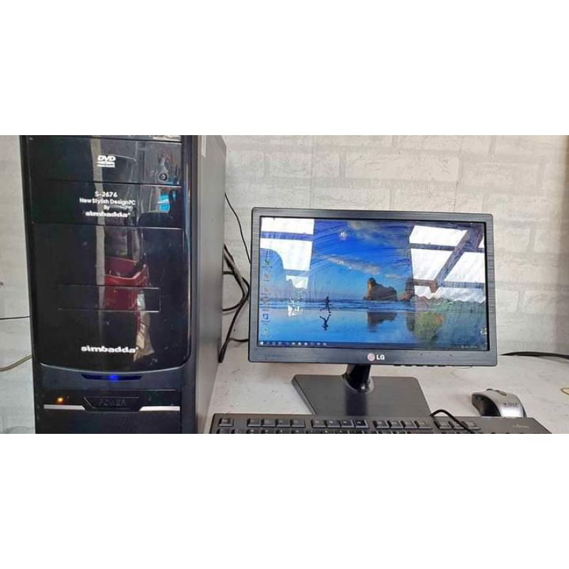 PC rakitan core 2 duo