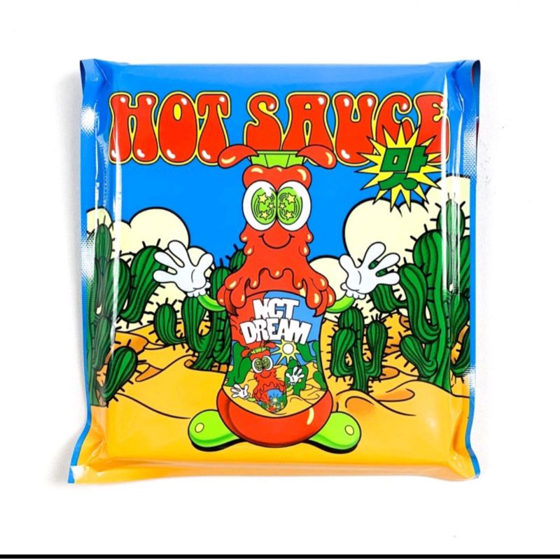 nct dream hot sauce album Jewel case