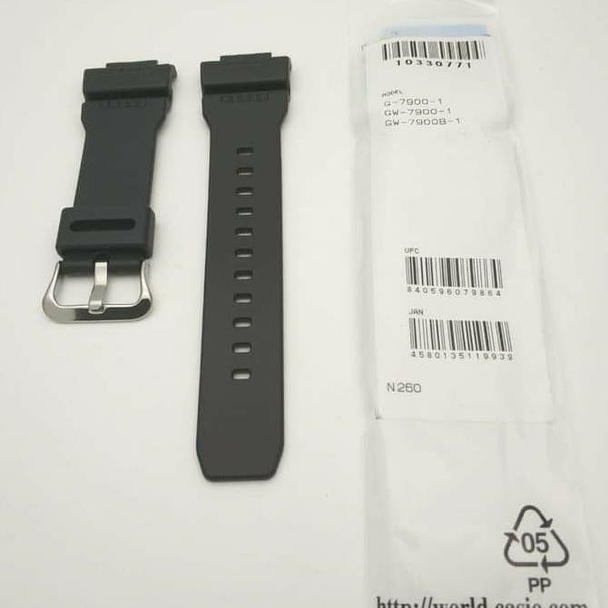 Tali Jam Tangan Casio Gshock G-7900-1 Original/ Strap Gshock G-7900