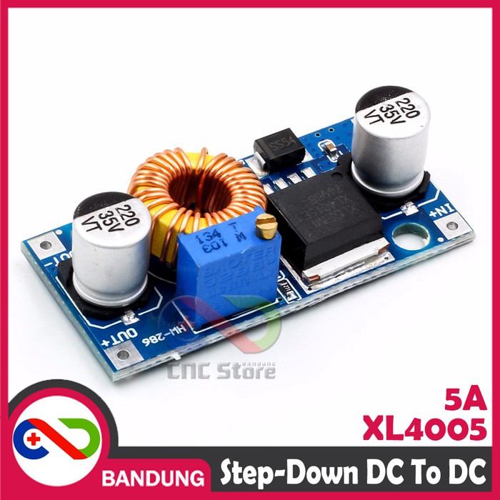 XL4005 DC STEP DOWN ADJUSTABLE POWER SUPPLY MODULE LITHIUM