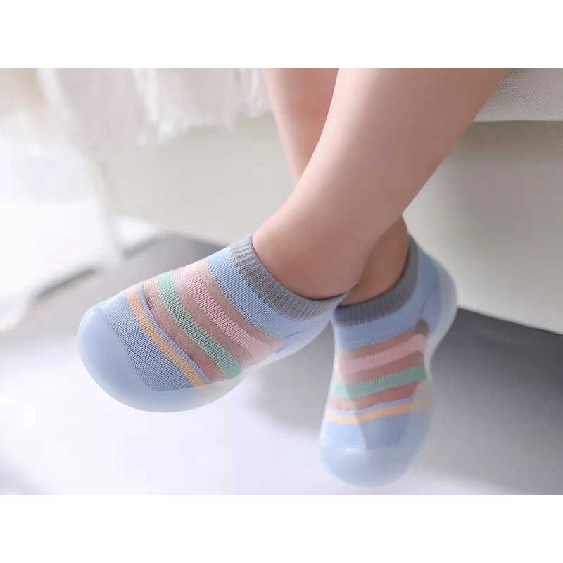 Sepatu Anak Bayi Baby Prewalker Shoes Socks Anti Slip Kaos Kaki Anak Bayi Perempuan Belajar Berjalan