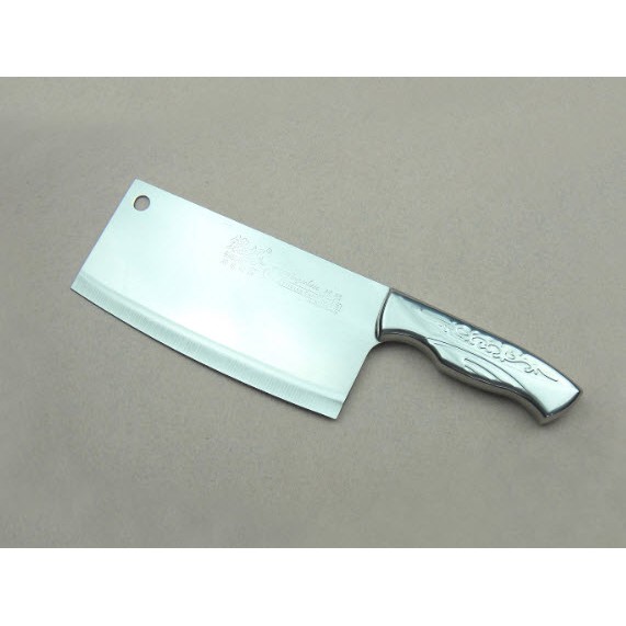 Pisau Daging Golok Persegi Stainless Steel Anti Karat Serbaguna