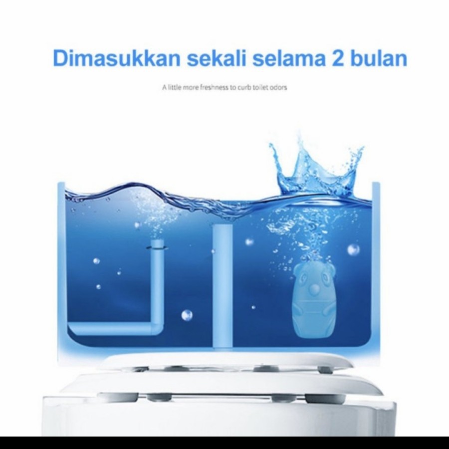 Ready Stock!  Cairan biru pembersih toilet