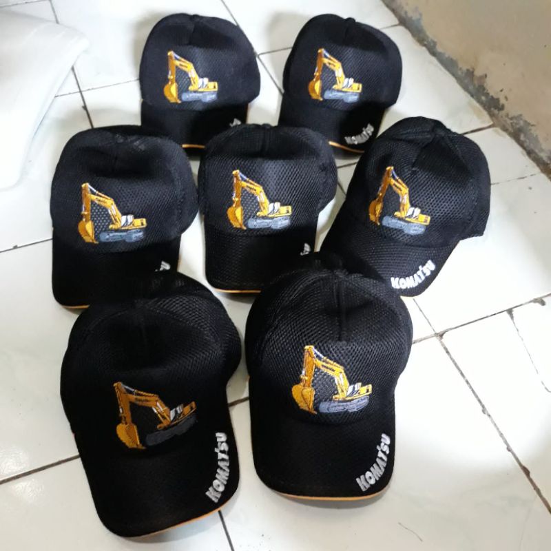 Topi Komatsu excavator / topi Komatsu / topi komatsu beco