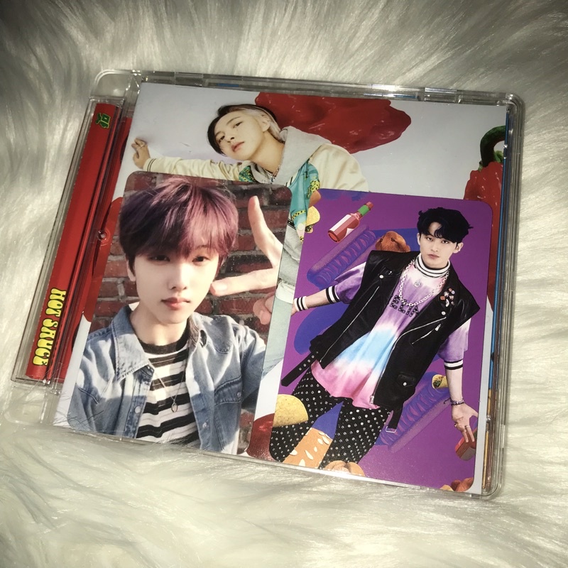 photocard ar jisung mark hot sauce nct dream