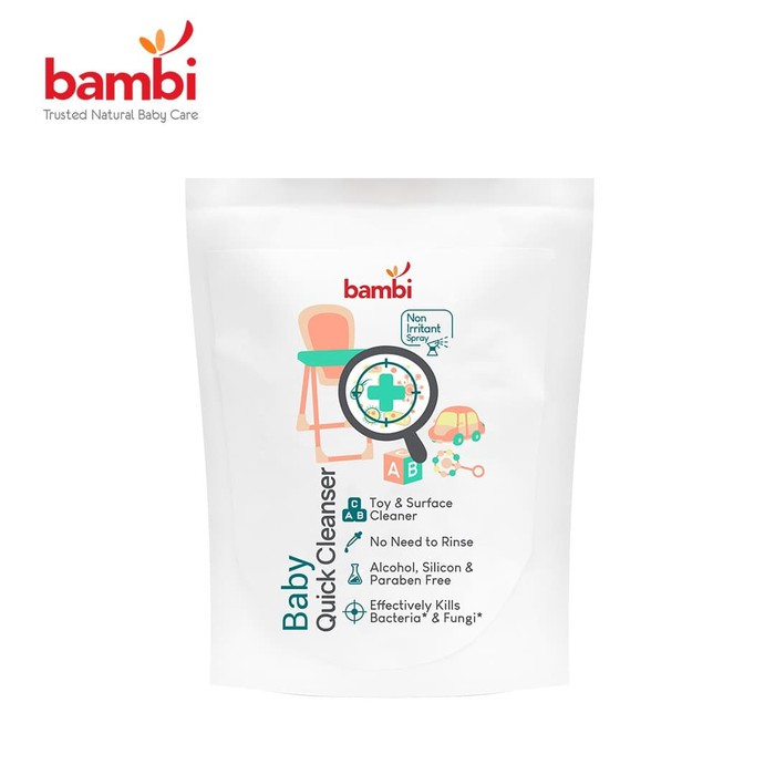 BAMBI BABY QUICK CLEANSER POUCH 300ML