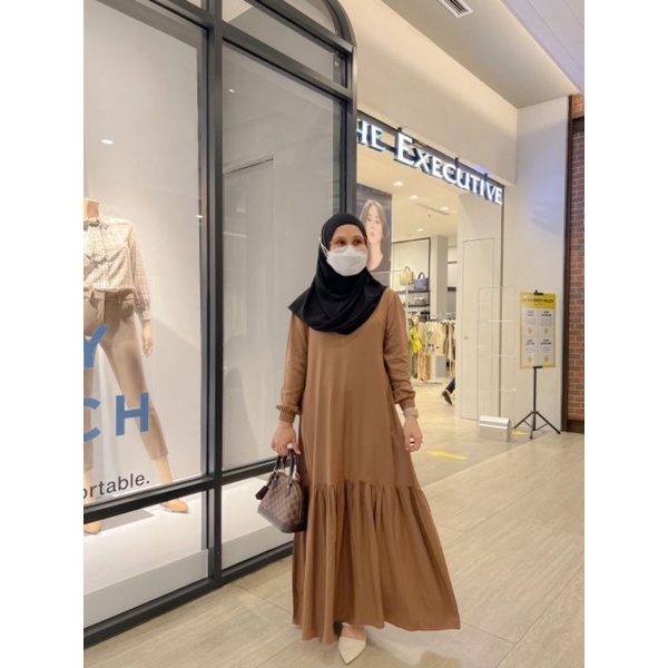 GAMIS TENCEL ORI SEKARARUM FASHION