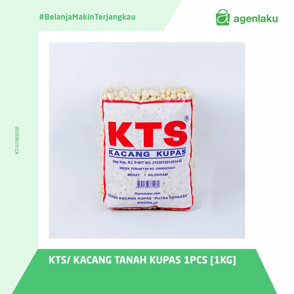 KTS/ Kacang Tanah Kupas 1pcs [1kg]