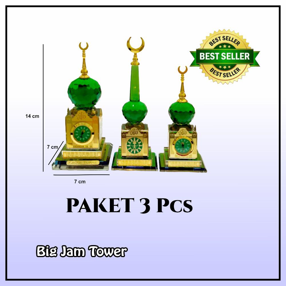 Paket Miniatur Tower Jam Mekah