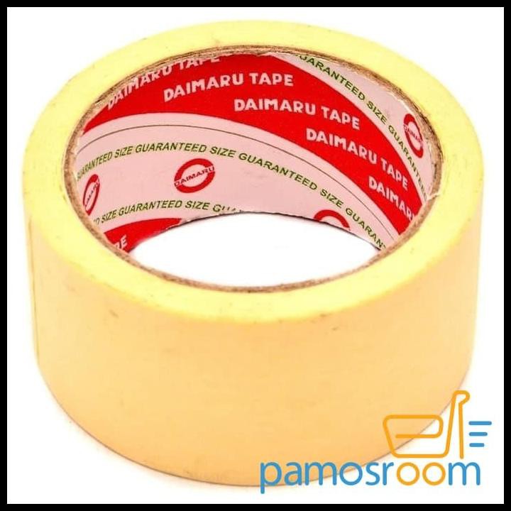 

Lakban Kertas Atau Masking Tape Daimaru 2 Inch - 48Mm X 21M