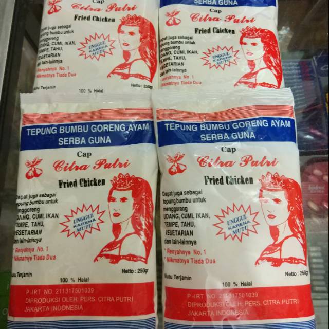 Tepung bumbu serba guna cap putri 250gr