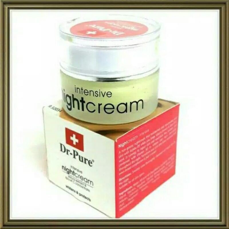 (PER PC) CREAM DR PURE PISAH BPOM SIANG / MALAM ORIGINAL