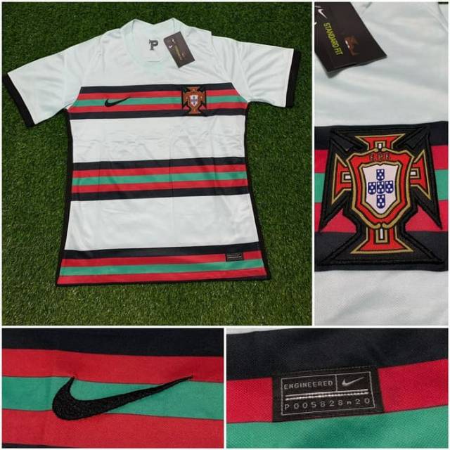 JERSEY BOLA PORTUGAL AWAY OFFICIAL EURO 2020 GRADE ORI