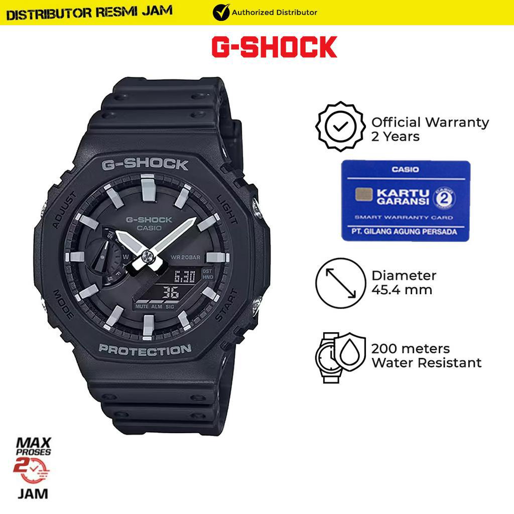 GShock GA-2100-1ADR GA-2100 GA2100 Garansi Resmi 2 Tahun