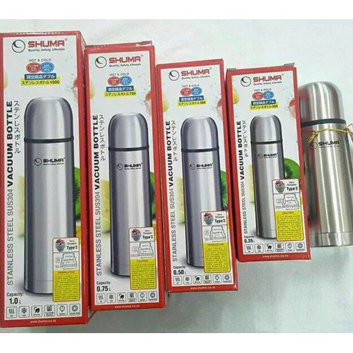 Shuma Stainless Steel Vacuum Bottle Thermos air panas shuma 350ml shuma 500ml shuma 750ml shuma 1000