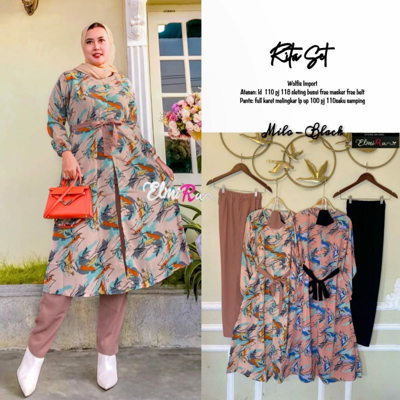setelan wanita rita by elmira