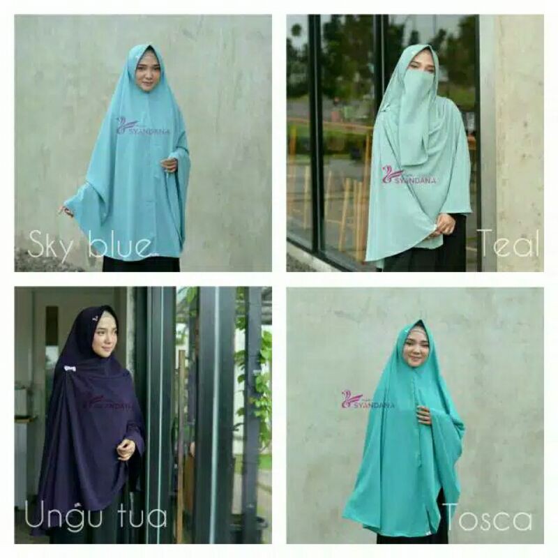 Hijab jumbo hijab mukena wolfis