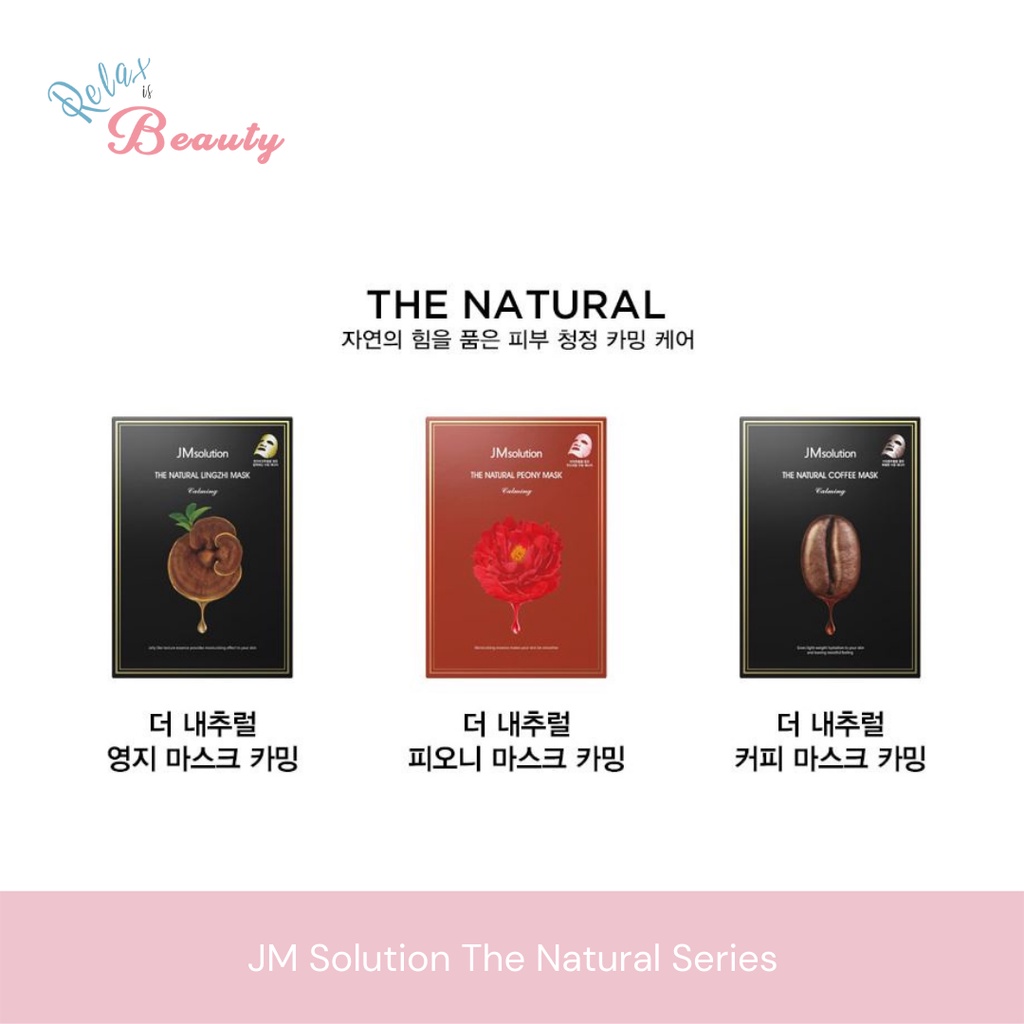 JM Solution JMSolution The Natural Mask Masker Wajah / Muka Original