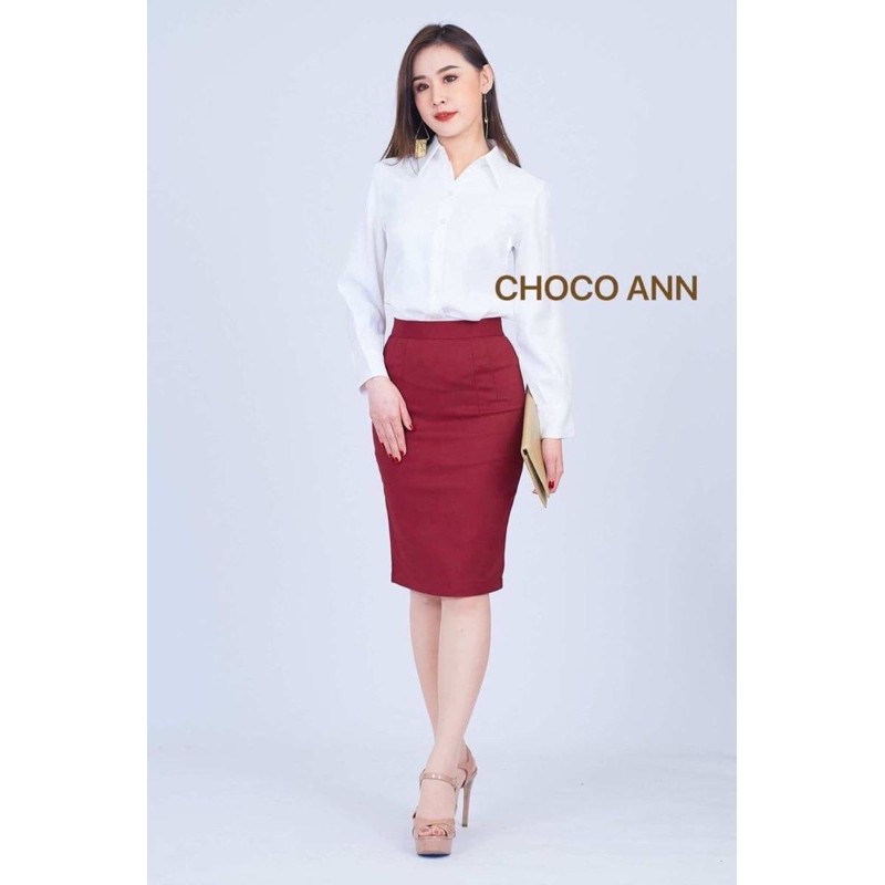 ROK/SKIRT CHOCO ANN/VNA HIGH WAIST IMPORT BANGKOK