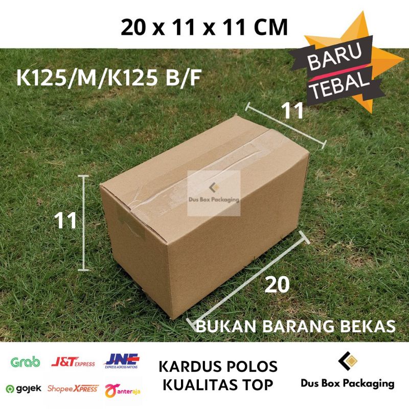 

Kardus box karton 20x11x11 cm kotak packing