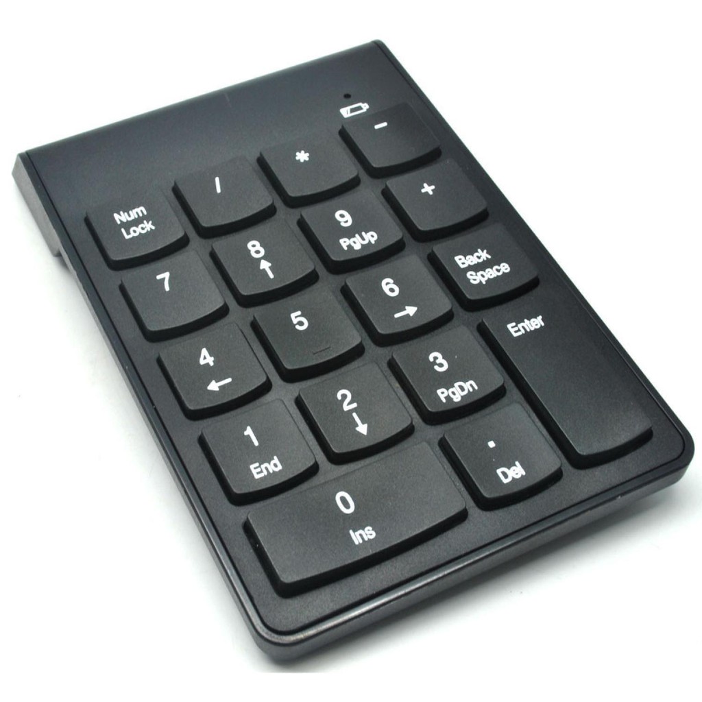 Taffware Keypad Numeric Wireless 2.4GHz 10 Meter - i120 [Hitam]