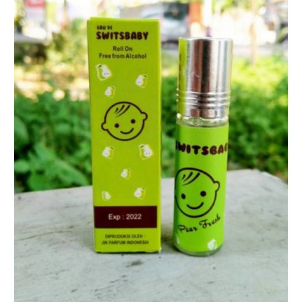 COD PARFUM SWITSBABY VARIAN PEAR FRESH 30ML FREE POUCH BY INDOWANGI