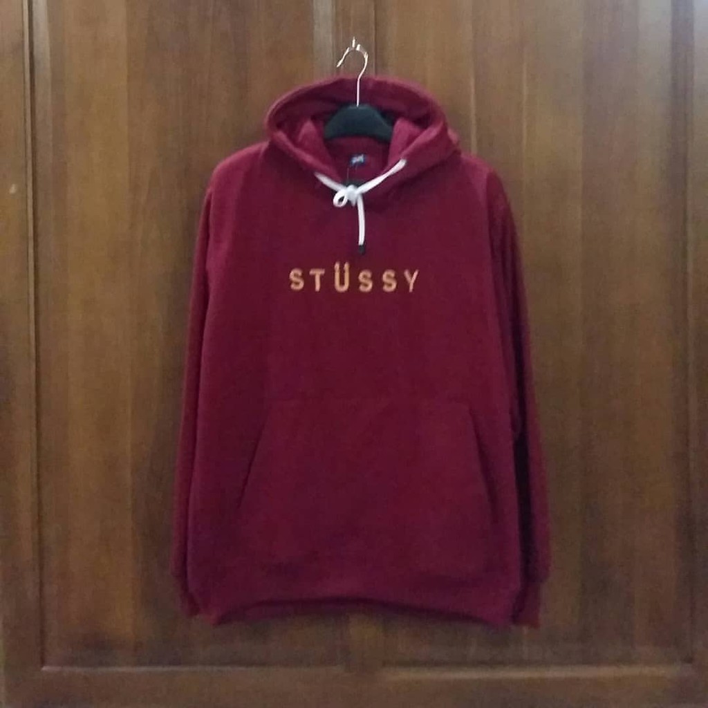 Sweater Hoodie Stussy Sweater Pria &amp; Wanita