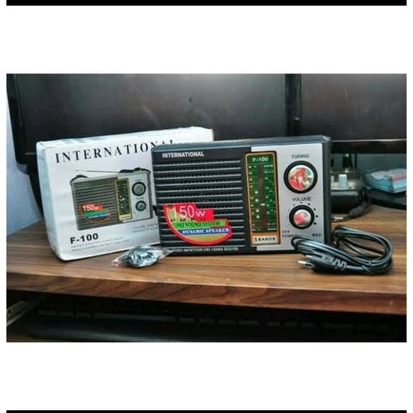 Promo Terbaru!!! Radio Jadul F-100 No Sound System / Dinamic 150W Speaker Berkualitas Terbaik