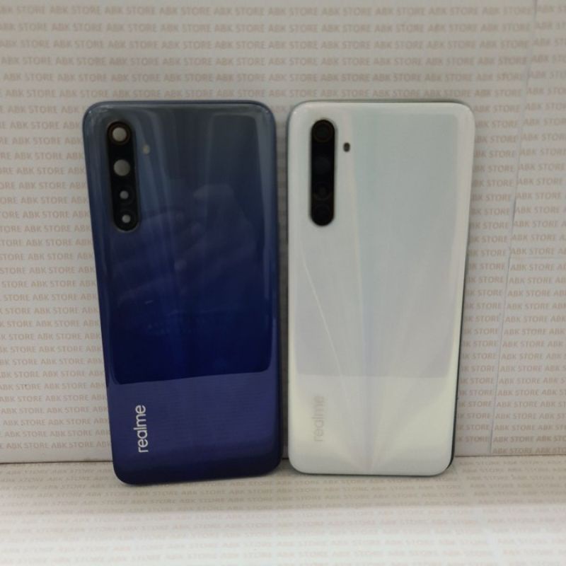 BEZZEL+BACKDOOR KESING CASING HOUSING FULLSET REALME 6 ORIGINAL