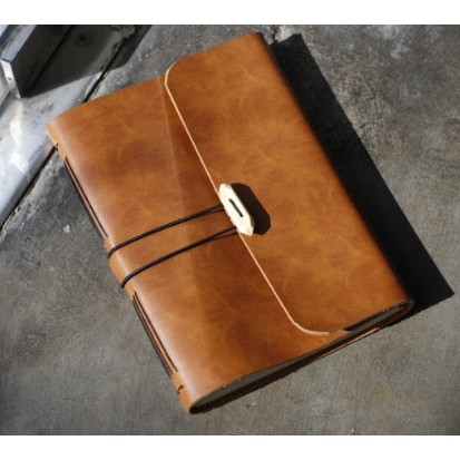 

Trick O Thread : COT 1.0 Leather Journal Coklat
