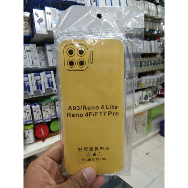 SoftCrack JellyCase Anti Crack Bening For Oppo Reno 4F/A93/4Lite/F17 Pro