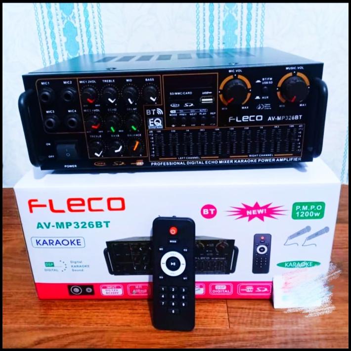 Amplifier Bluetooth Fleco Av Mp326Bt//Ampli Mp 326 Bt