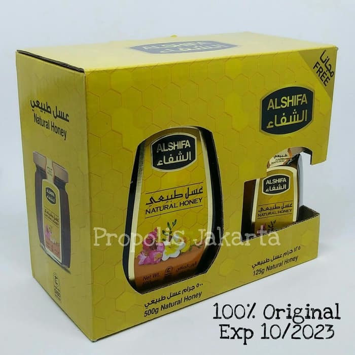 

Madu Arab Al Shifa / Alshifa / Al- shifa paket 500 gr free 125 gr BO