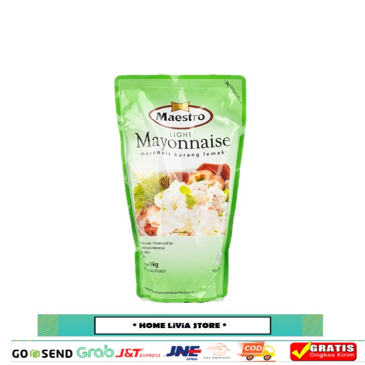 

Maestro Mayonnaise Pouch 1000 gr