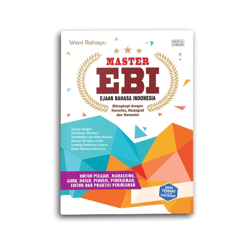 Syalmahat Publishing Buku Puebi EYD Master Ebi Ejaan Bahasa Indonesia