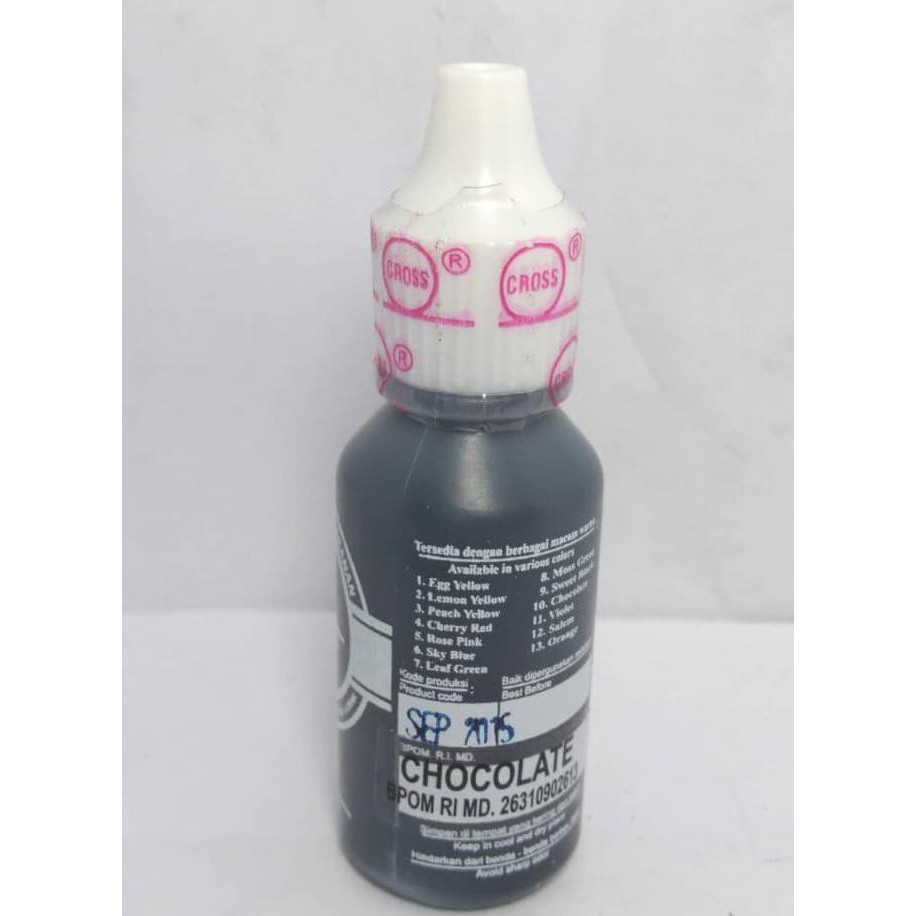 

31.87-Kue- Pewarna Makanan Sweet Black 20Ml Cross -Terlengkap-Termurah-Dijamin.