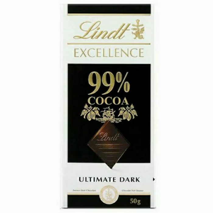 

LINDT EXCELLENCE 99% DARK COCOA 100 GR
