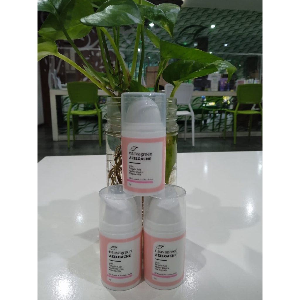NAAVAGREEN SERUM JERAWAT KODE NG-AZELOACNE - SERUM ANTI JERAWAT