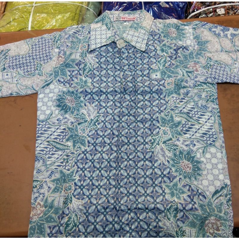 BATIK ANAK COWOK/KEMEJA BATIK ANAK/COUPLE BATIK AYAH DAN ANAK