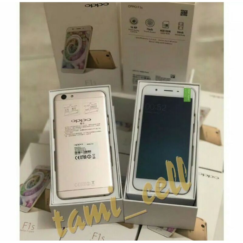 Oppo f1s ram 4 internal 32 garansi resmi Oppo