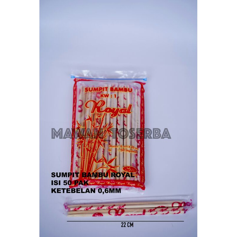 Sumpit bambu sekali pakai / Sumpit kayu super sumpit mie Bakmi