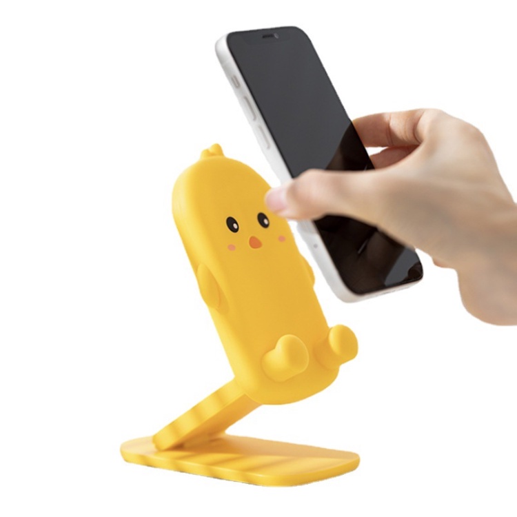 HOLDER KARAKTER DOKIY DESKTOP STAND PHONE HOLDER HP LUCU FOLDABLE