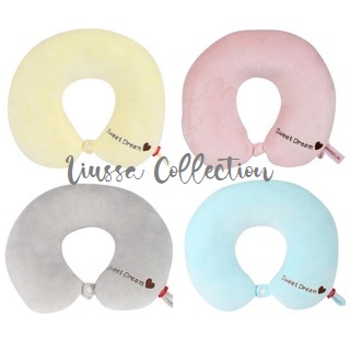 Bantal Leher Miniso - U Shaped Neck Pillow